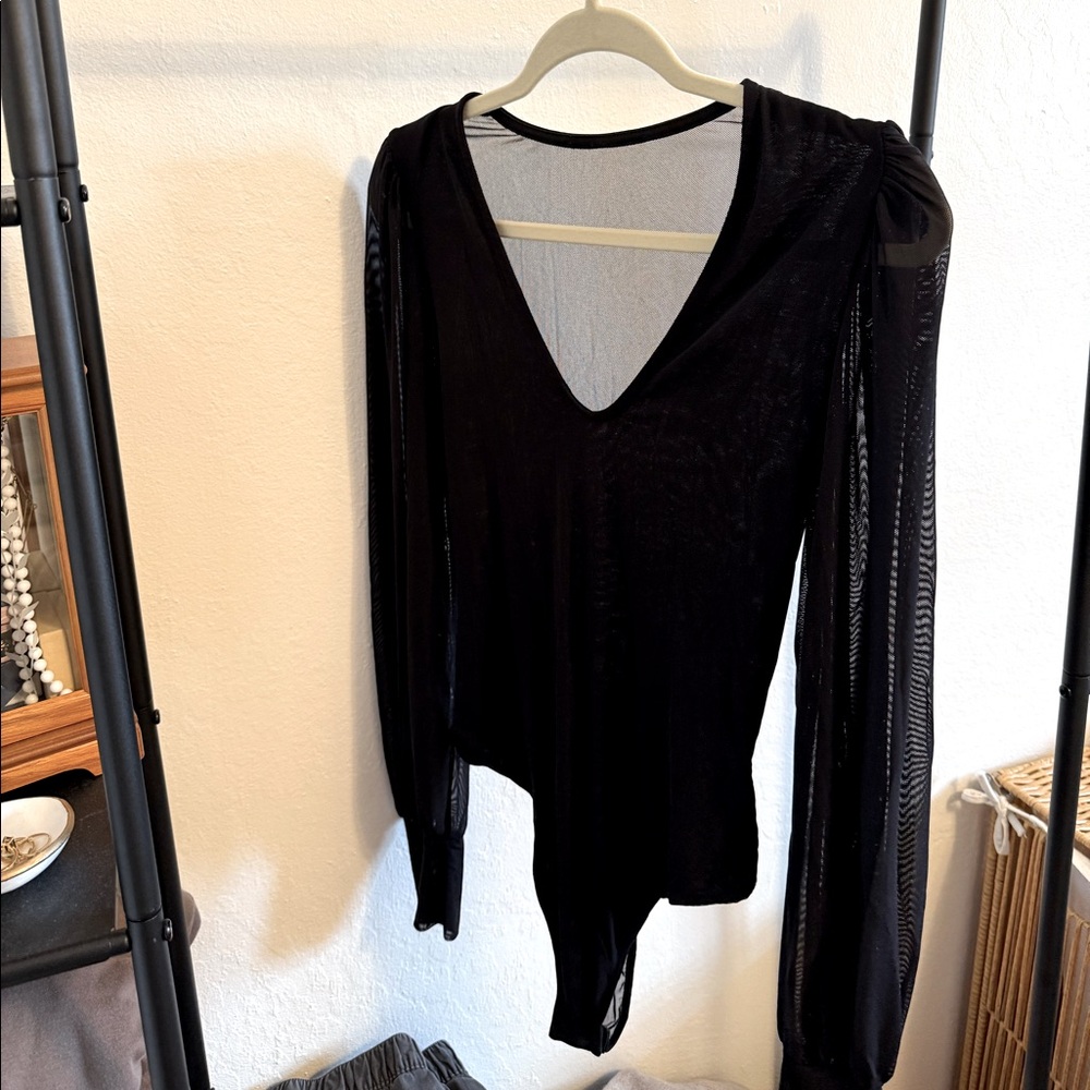 Sheer bodysuit